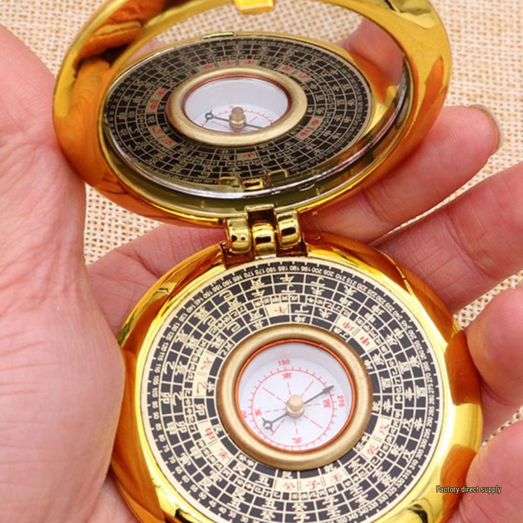 Portable Outdoor Compass with Precise Positioning for Hiking and Geological Exploration