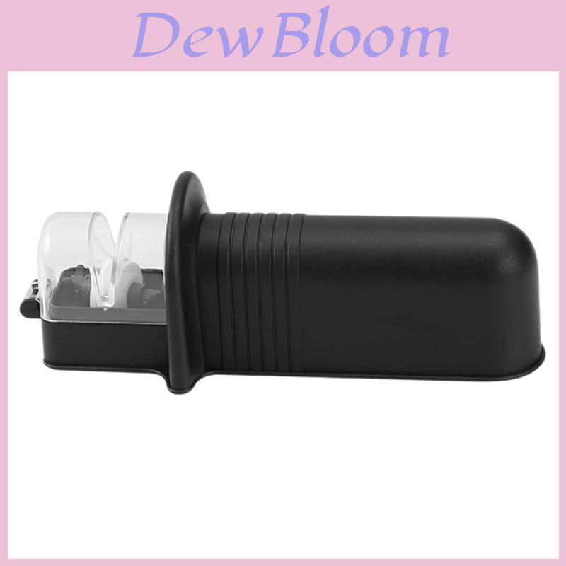 Kitchen Knife Sharpener With Dualsided Ceramic Stones For Home Use