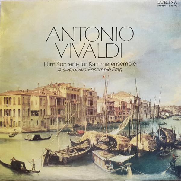 

LP Record ANTONIO VIVALDI, ARS-REDIVIVA-ENSEM - Funf Konzerte Fur Kammerensemble 825740 ETERNA 1978 German Dem Classical Used