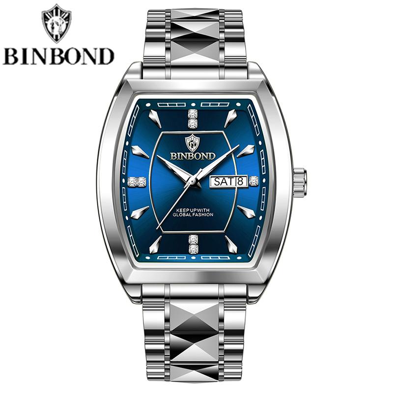 Leichter Luxus Neue Damen Herrenuhr Business Stahlband Wasserdicht Kalender Damen Mode Quarz Armbanduhren Geschenk