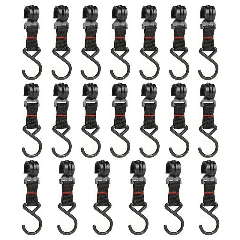 Detachable Storage Hooks For Outdoor Camping Heavy Duty Hanging Organizer Durable Portable Gear Hooks For BackpackTent Universal