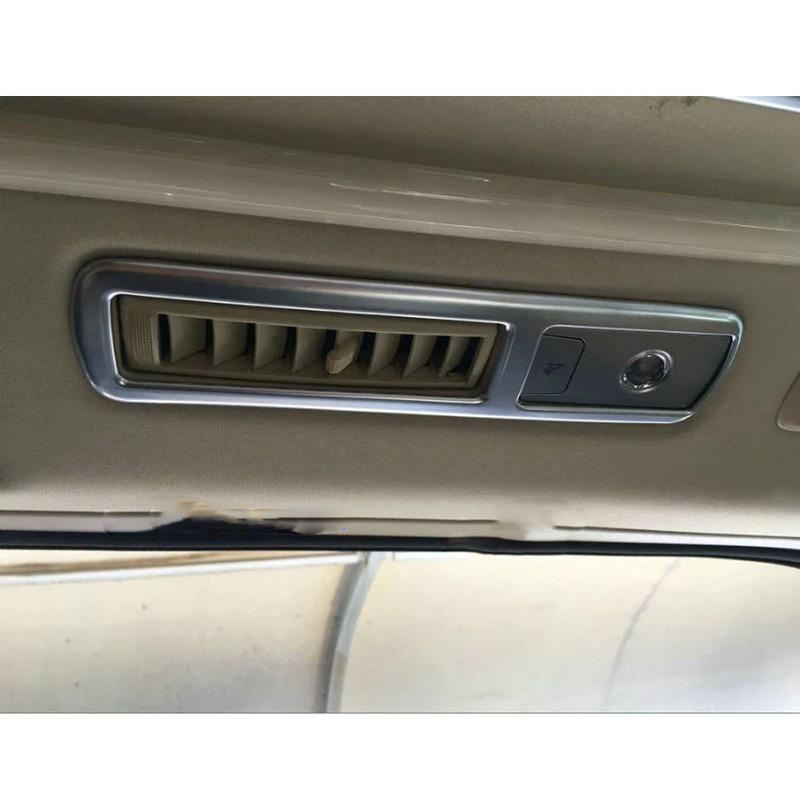 Car Rear Back Roof Upper Air Conditioner For Toyota Alphard Vellfire 2016 2017 2018 Vent Outlet Cover Frame Trim