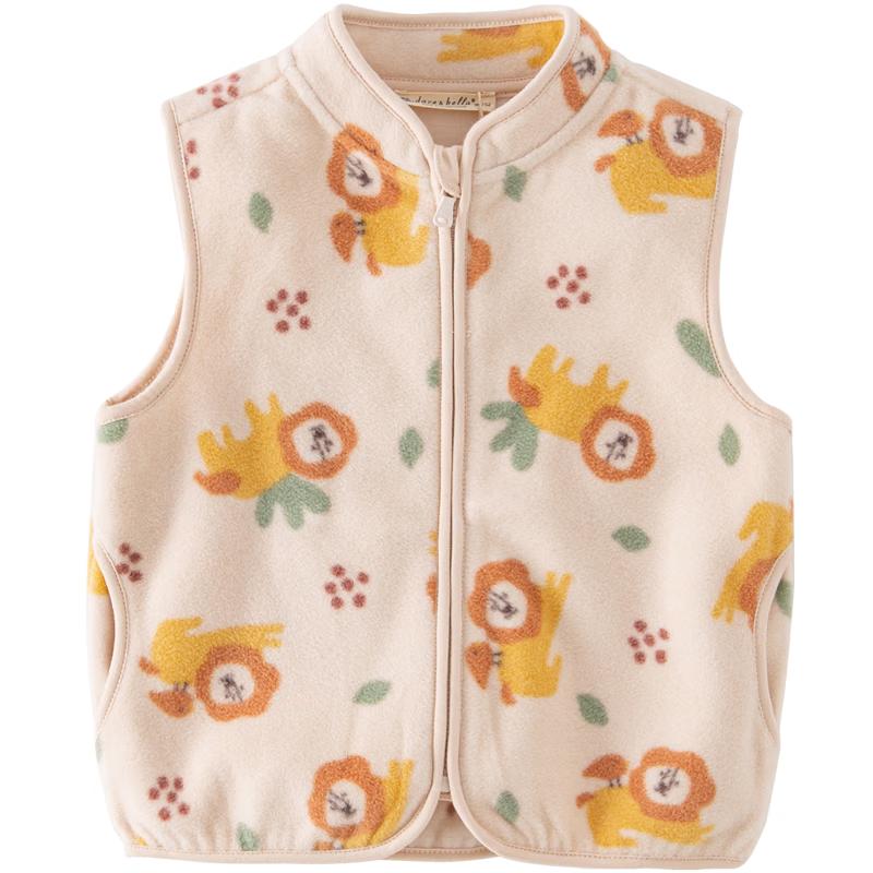 

DAVE & BELLA Kids Cartoon Fleece Vest 140cm