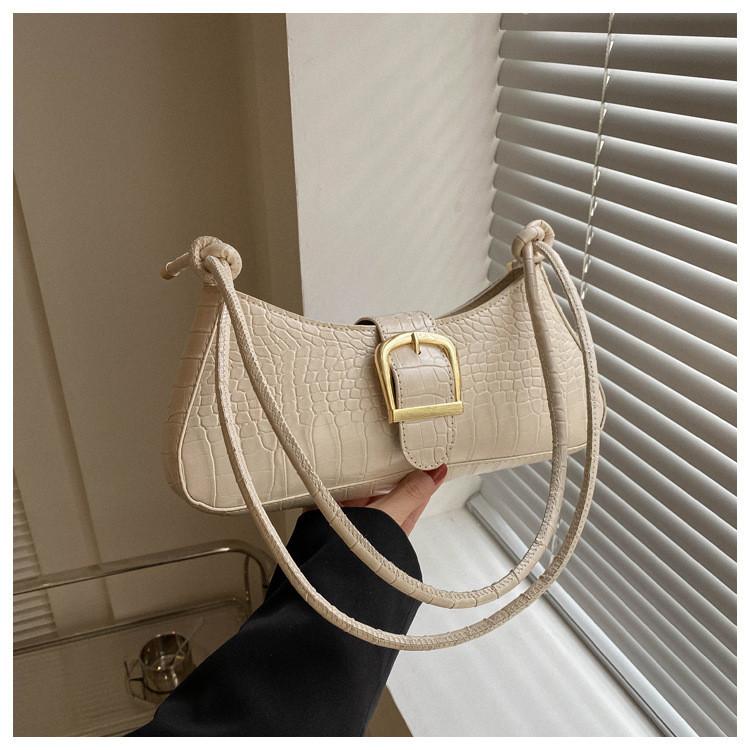 Stylish Vintage Women's Handbag 2024 Spring Fashionable Shoulder Bag Chic French Design