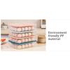 20 Compartment Refrigerator Eggs Box Fresh-Keeping Storage Box Eggs Rack