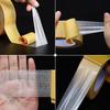 5M Double Sided Cloth Base Tape Translucent Waterproof Super Traceless Cloth Base Tapes High Viscosity Carpet Adhesive