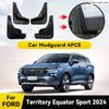 Car Fender For FORD TERRITORY Equator Sport 2024 Splash Guards MudFlaps Front Rear Wheel Mudguards Auto Mud Proof Accessories