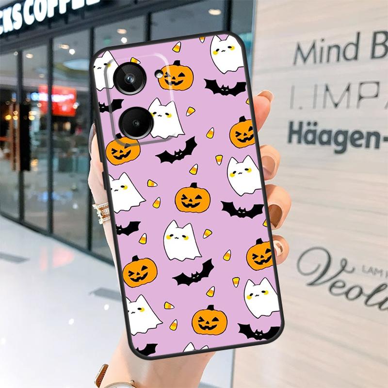 Halloween Pumpkins Case For Realme GT7 Pro GT6 11 12 13 14 15 Pro Plus C55 C53 C35 C33 C61 C65 C67 C53 C71 C75