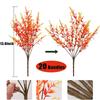 1/3/5Pcs Lavender Artificial Flower Autumn Plastic Fake Flowers for Home Decor Outdoor Garden Wedding Thanksgiving Decoration