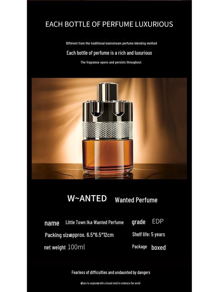 Wanted Midnight Pursuit: Long-Lasting Light Cologne for Men - Vietnam Edition