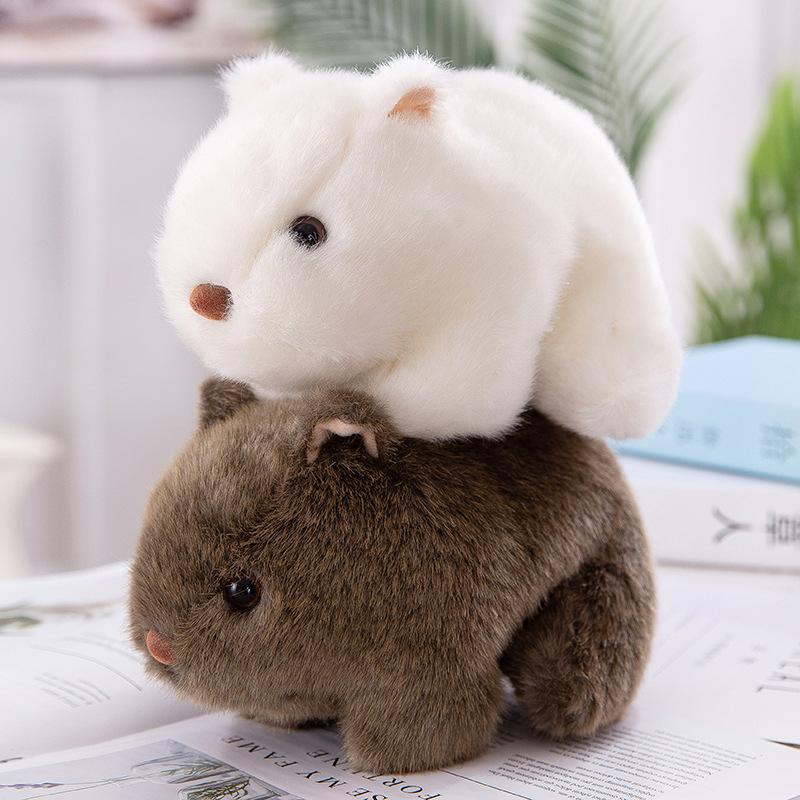 Hamster Plush Toy Cute Little Mouse Doll Doll for Children Gift