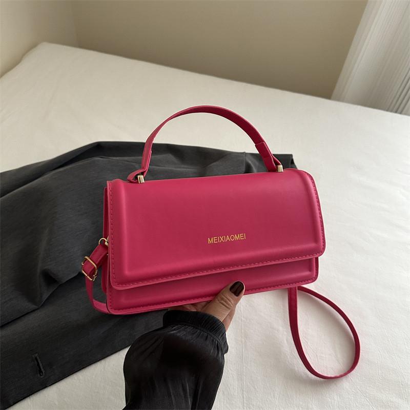 Stylish Minimalist Underarm Bag For Women Trendy Small Square Handbag 2024 Summer