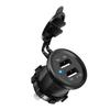 Car Charger with Independent Switch, Fast Charging QC 3.0 PD+USB for Cross-Border & Modified Vehicles