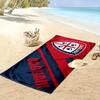 Large Beach Towel with Cagliari Red Blue Crest, Quick Dry, Soft and Absorbent, for Soccer Fan Beach Pool Travel