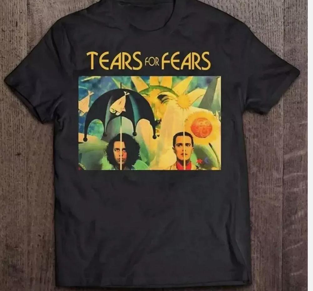 

Tears For Fears Гурт Унісекс Чорна Футболка Повний Розмір S-5Xl XL