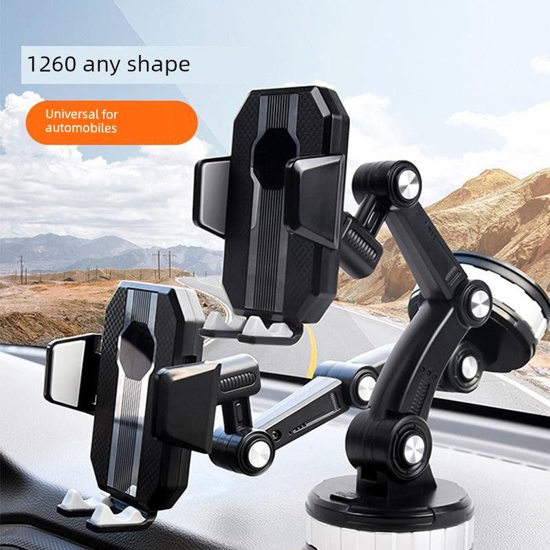 Japanese Mobile Phone Car Mount with Suction Cup for Dashboard, Suitable for Trucks, Navigation Fixed Support Stand, New Model