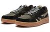 Li Ning Deluxe Low Leather Slip Resistant, Abrasion Resistant, Lightweight Low top Skateboard Shoes Women's Black AZGS046-3