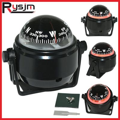 HD Wasserdicht ABS Mehrzweck Seenavigations Halterung Halter Kompass LED Digital Für Marine Boot Wohnwagen Auto LKW Weiß Schwarz