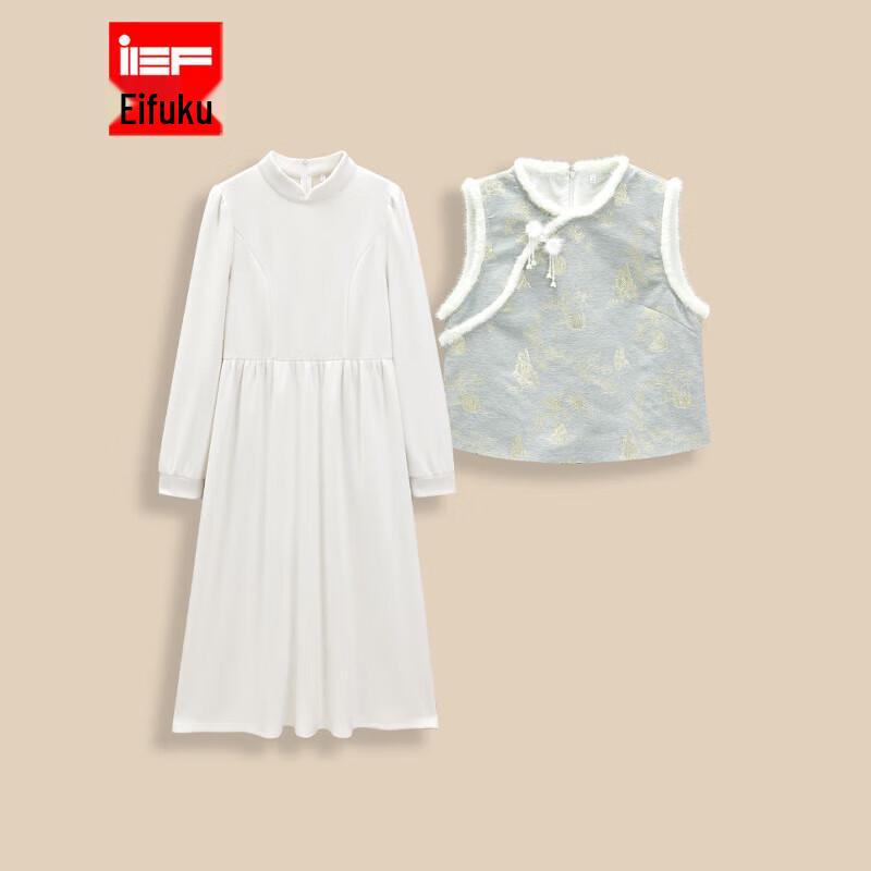 IEF Элегантный китайский стиль Комплект юбка M