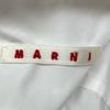 MARNI White '20 Floral Print Short Sleeve Shirt tops 42 whiteUsed