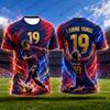 2026 Neue Sonderedition Nr. 19 Druck Fußballtrikot T-Shirt Sommer Sport Trainings-T-Shirts Lässige Kinder Erwachsene Oberteile
