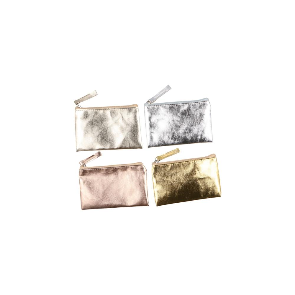 Korean Style Bright PU Coin Purse Cosmetic Bag Small Item Bag Casual Zipper Coin Purse Travel