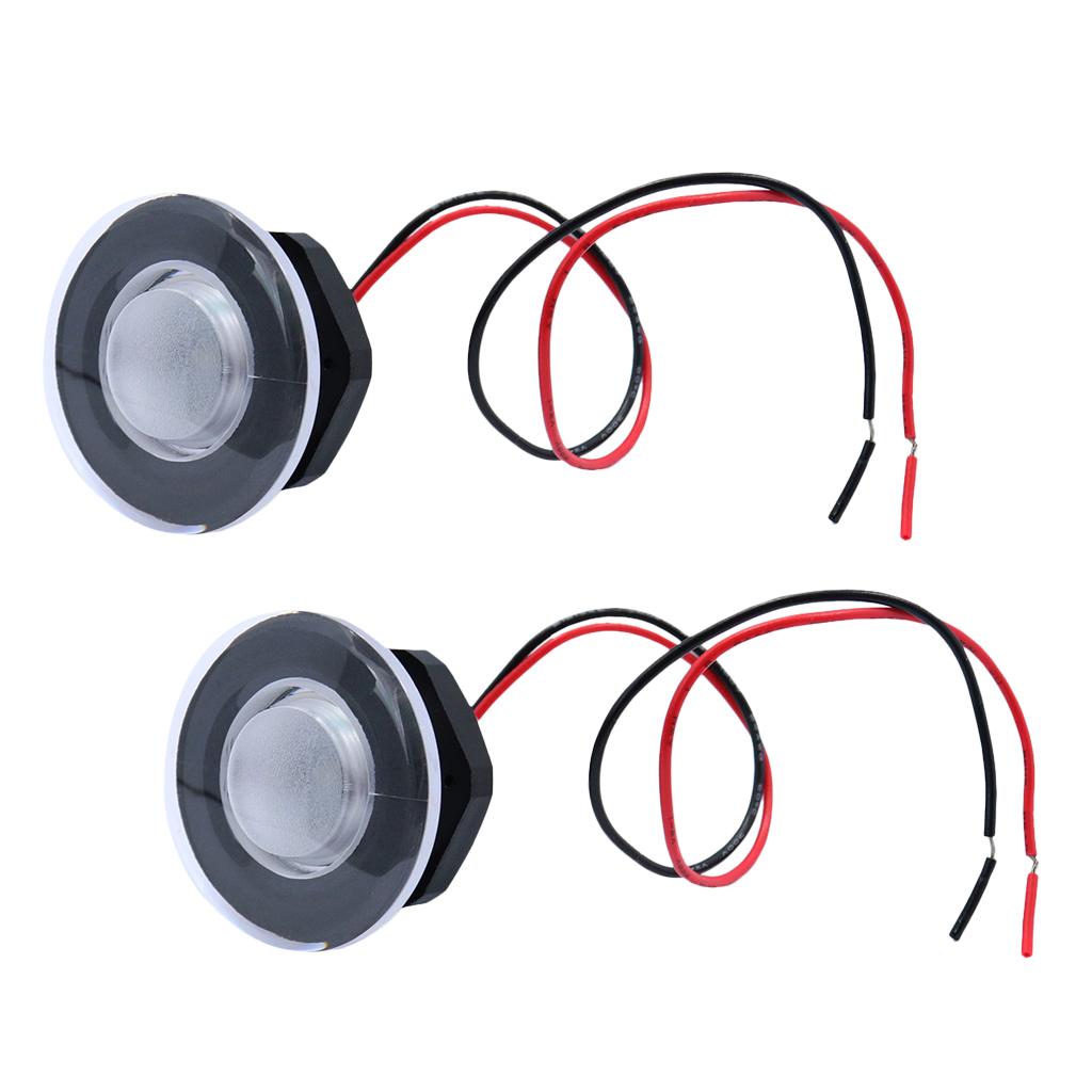 2pcs Waterproof Marine Boat LED Deck Step Stair Decor Lights 12V