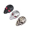 1PC Car Sticker 3D Metal Skull Sticker US Flag Skull Printed Modification Decorative Sticker Personality Car Sticker