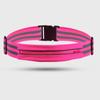 Portable Safety Elastic Belt Adjustable Crossbody Waistband Bag Outdoor Cycling Reflective Belt Walking Night Running Sports