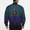 Nike Color Block Casual Sporty Warm and Durable Pilot Cotton Jacket Men Outerwear Teal CK6671-300