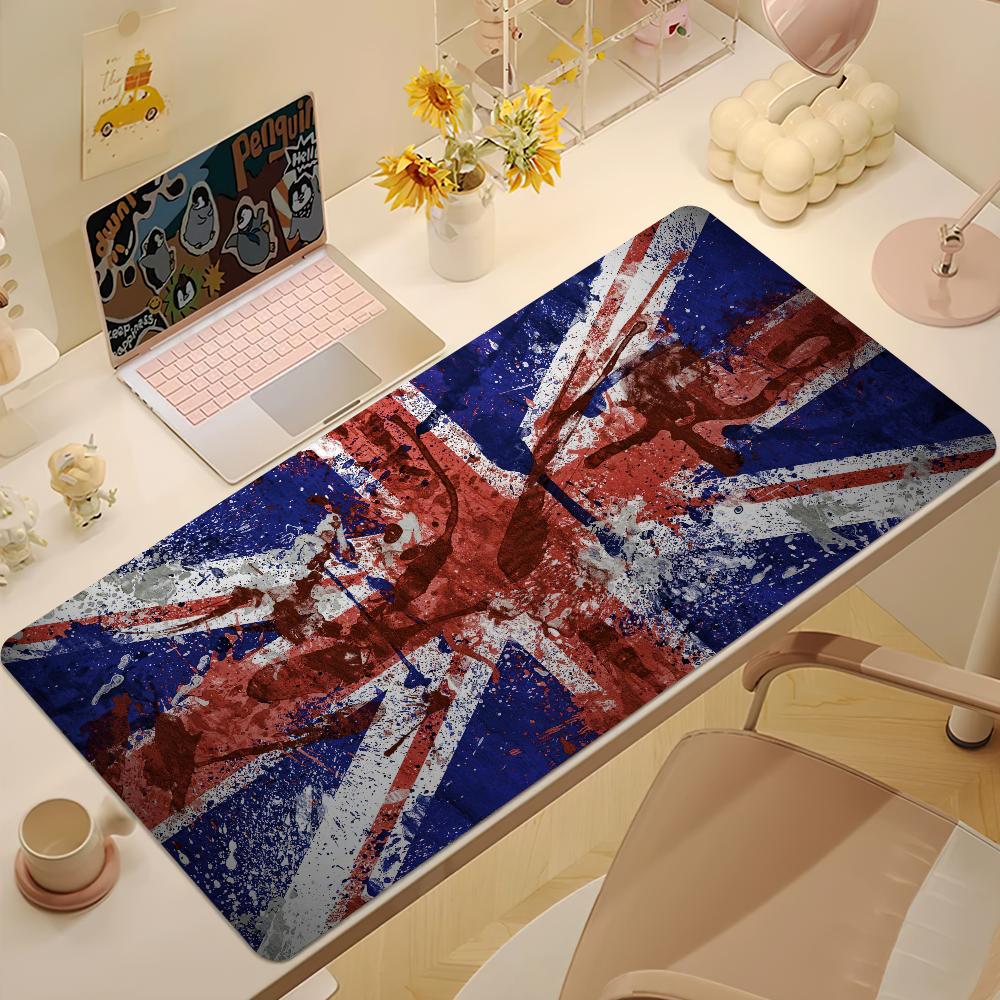 UUK EEngland Flag Union JJack Mouse Pad Desk Mat Large Nonslip Antifray Keyboard Ergonomic Office Rubber PC Home Custom