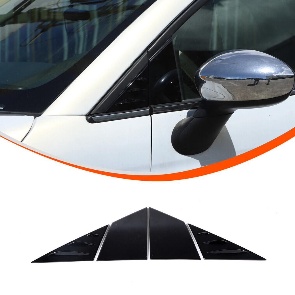 Replacement Car Left+Right Door Mirror Flag Triangle Trim Panel For FIAT 500 2012-2024 1SH17KX7AA 1SH16KX7AA 735426887 735426886