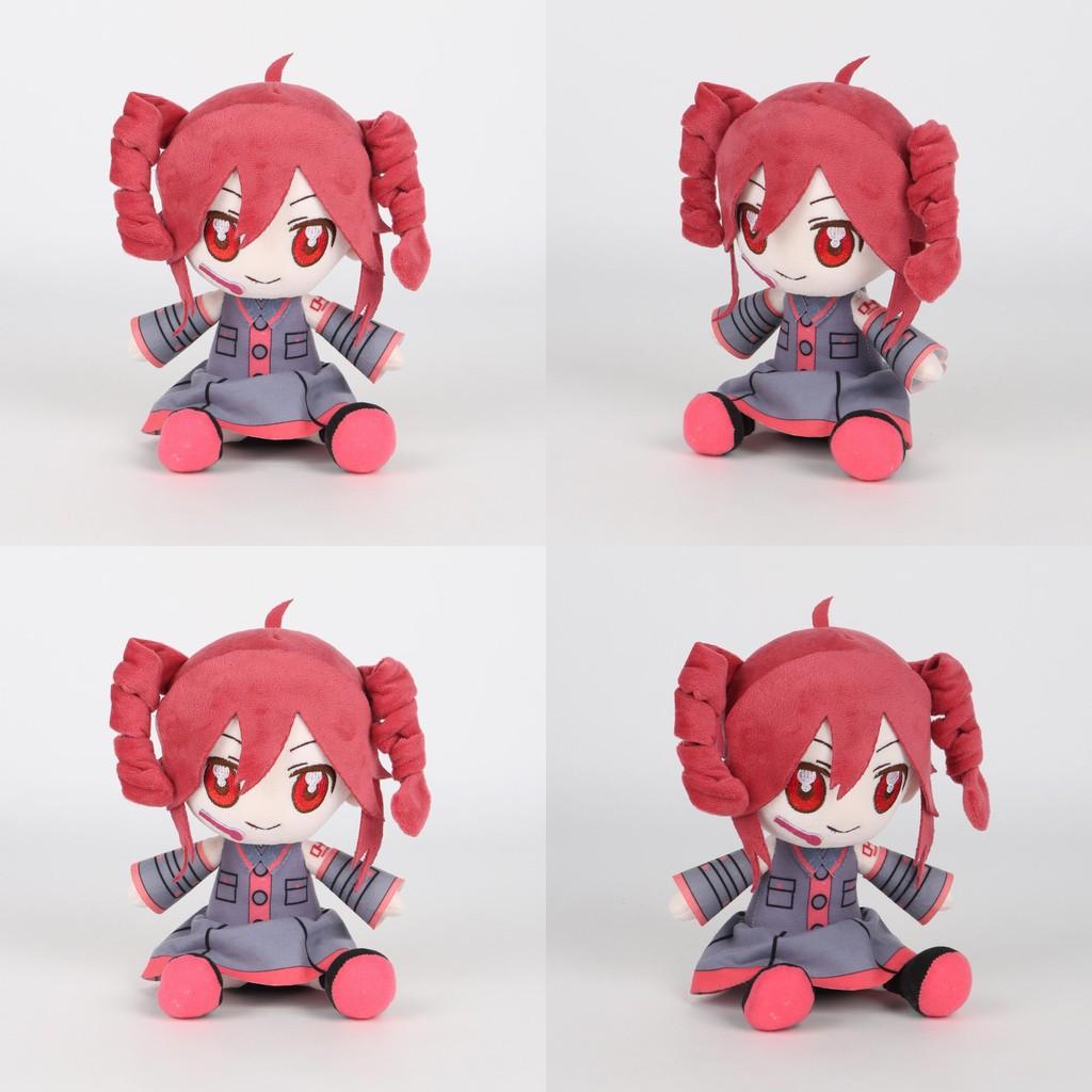 Kasane Teto Plush Toy With Short Pile Fabric Soft Stuffed Doll For Collectors