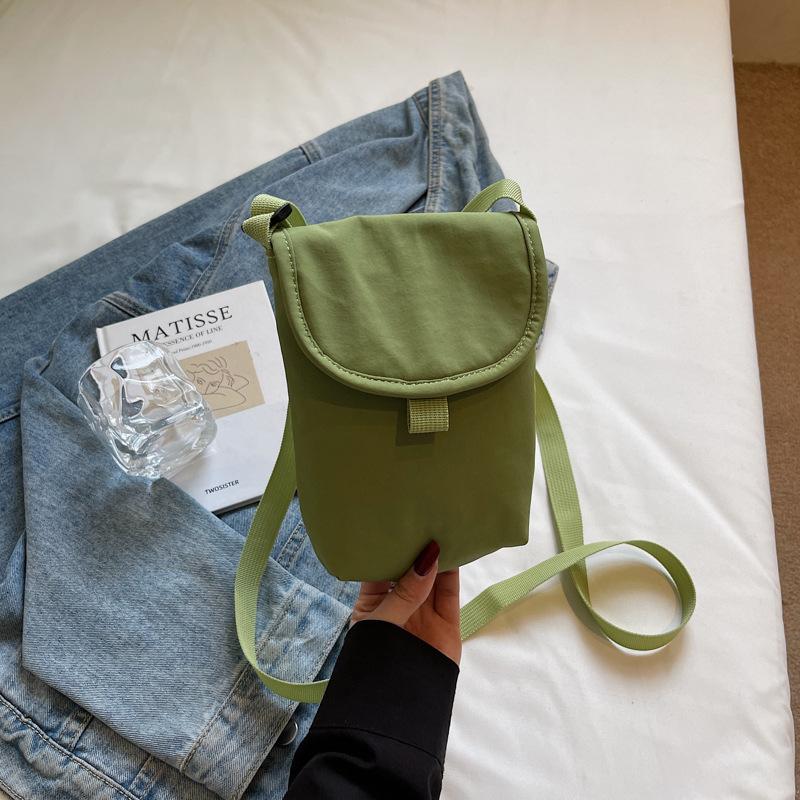 

Trendy Brand Shoulder Messenger Bag Women S Sports And Leisure Travel Backpack Commuting To Work Small Bag Fashionable Versatile Mobile Phone Bag Men зелений