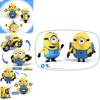 Despicable Me Minions Kevin Stuart Bob Action Figure Deformation Model Toy Car Collect The Entire Line For Maximum Action!