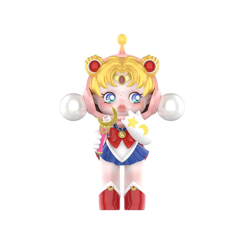 

New POP MART Skullpanda × Sailor Moon Trendy Figures PPMT-2405-0006 SKULLPANDA × SAILOR MOON FIGURE