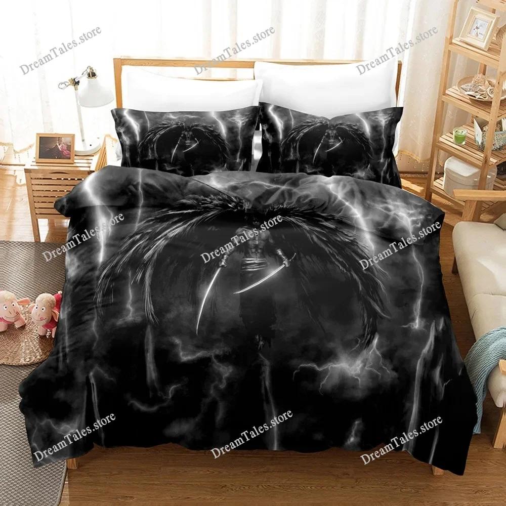 Angel Bedding Set Single Twin Full Queen King Size Fallen Angel Bed Set Aldult Kid Bedroom Duvet Cover Sets 3D Print741