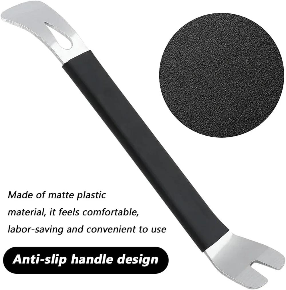 1pc New Car Interior Clip Panel Trim Installation Removal Tool Stainless Steel Pry Plate Conversion Installation Tool