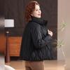 Fengxun Women's Stand-Up Collar Goose Down Jacket