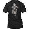 Cat Biker Tshirt Cool Cat Riding Motorcycle Biker Cat Motorcyclist Cat Lover Gift T-Shirt for Men Women, Black, Large