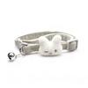 2026 Cute Corduroy Pet Collar with Cartoon Bell for Dogs & Cats