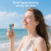 Portable Fan For Travel 4-Speed Small Fan Rechargeable Wind Blower For Outdoor Beach Sports Camping Indoor Home Car Desk Gym