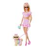 Barbie Puppe Hund Passende Koordination Puppe Rollenspiel Barbie Alter 3 und JFP36 & Set, Verkleiden & Haus, Spielen, Puppe, Hoch, Rosa,