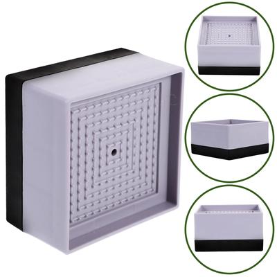 Conjunto de 4 peças de esteiras para cama de alta resistência, elevadores de altura de borracha macia para cadeira