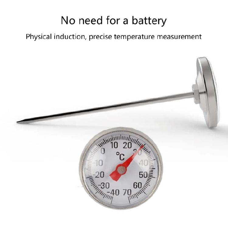 Wide Ranging Cold Storage Temperature Gauge Stainless Steel Probe FFit or Logistics Applications Corrosion Proof Design
