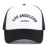 Pánské Dámské Baseballová Čepice Los Angeles Módní Letní Prodyšné Síťované Čepice Snapback Klobouky Unisex Trucker Čepice Hip Hop Čepice Gorras