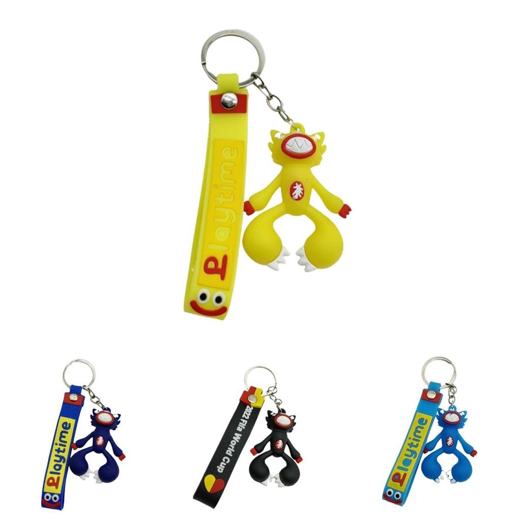 Poppy Playtime Toy Doll Keychain Huggy Wuggy Pendant For Kids Bag Accessories