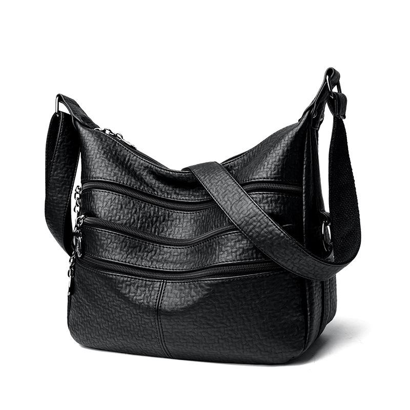 Single Shoulder Bag, Crossbody Bag, Mom Bag, Versatile Soft Leather Bag