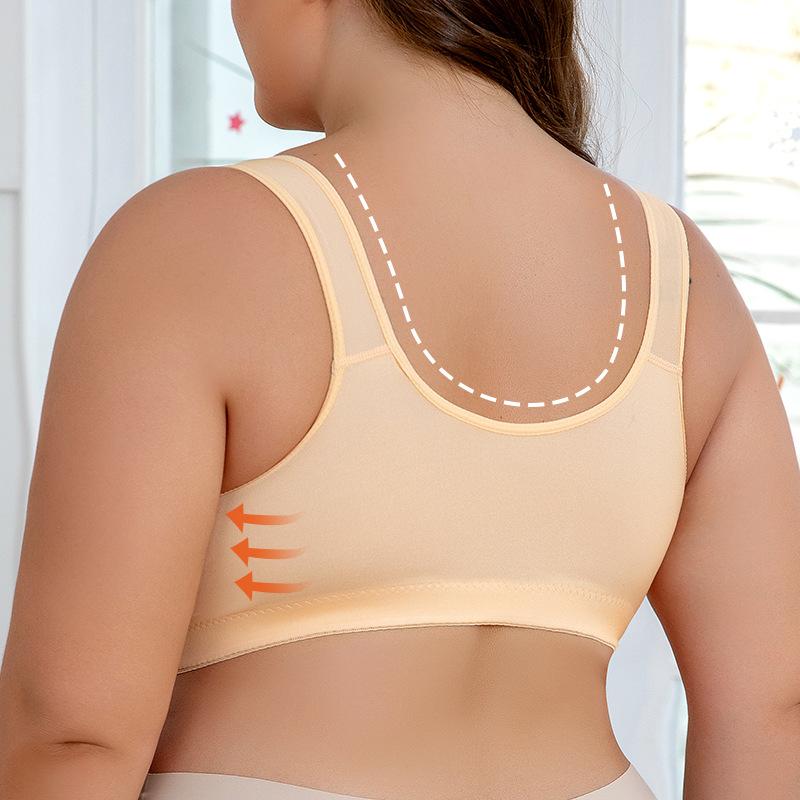 Oversized Damväst med Knappar Framtill, Icke-Undercut, Tryckt Underkläder