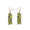 2026 Digital Acrylic Earrings: Fashionable Festival Style for Women